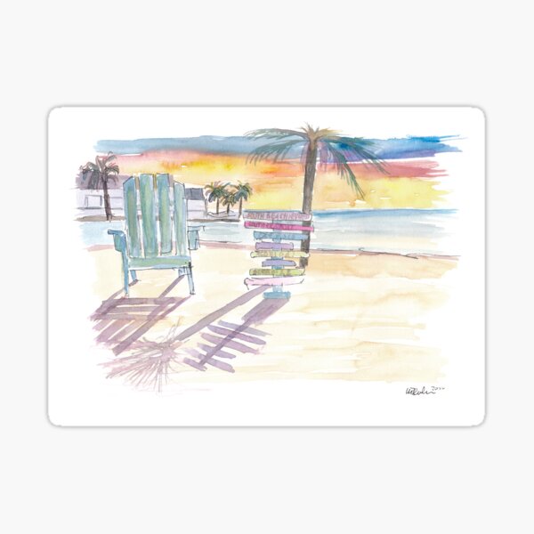 Item preview, Southernmost Beach Key West Morning Glory designed and sold by artshop77.