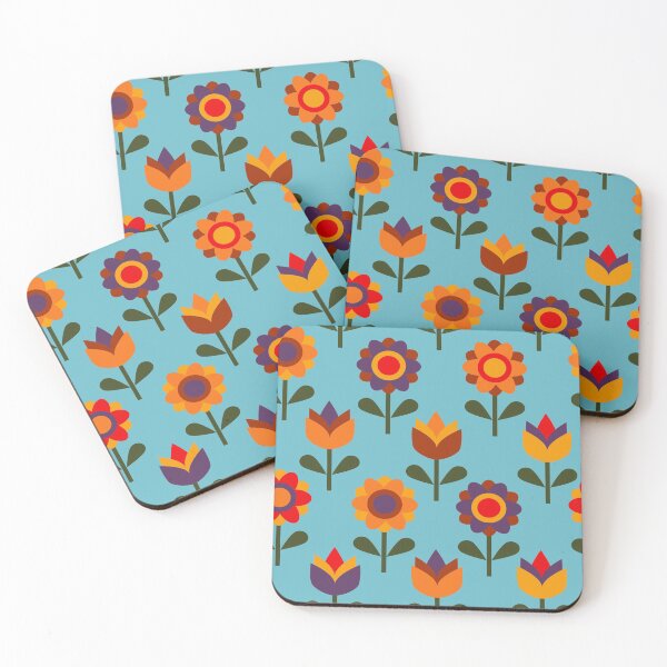 Item preview, Flower Power, Summer flowers, Ethnic flower pattern designed and sold by Mandala108.