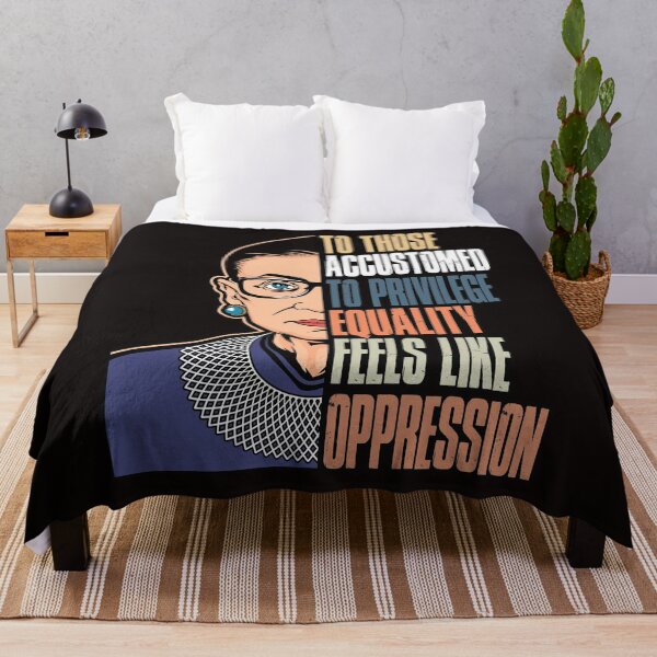 Item preview, Ruth Bader Ginsburg Notorious RBG Political Equality Womens print designed and sold by TrustedNomads.