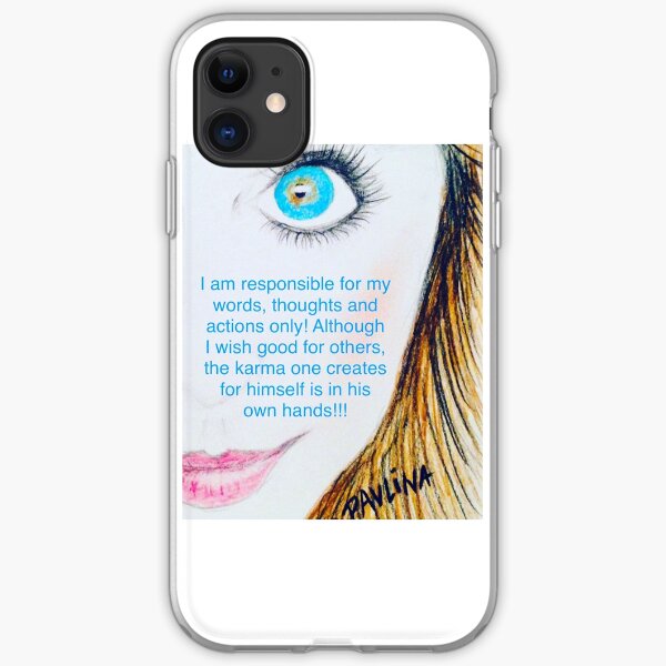 Positive self creation iPhone Soft Case