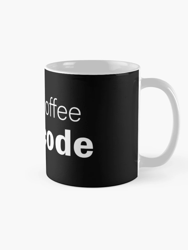 Thumbnail 3 of 6, Coffee Mug, Coffee Syntax Code designed and sold by SchoomDesigns.