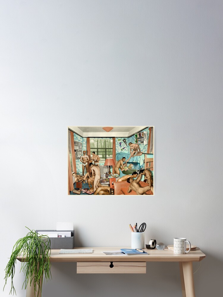 His First Gay Orgy Poster