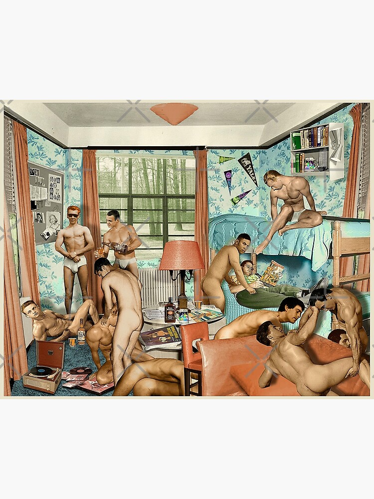 His First Gay Orgy Poster