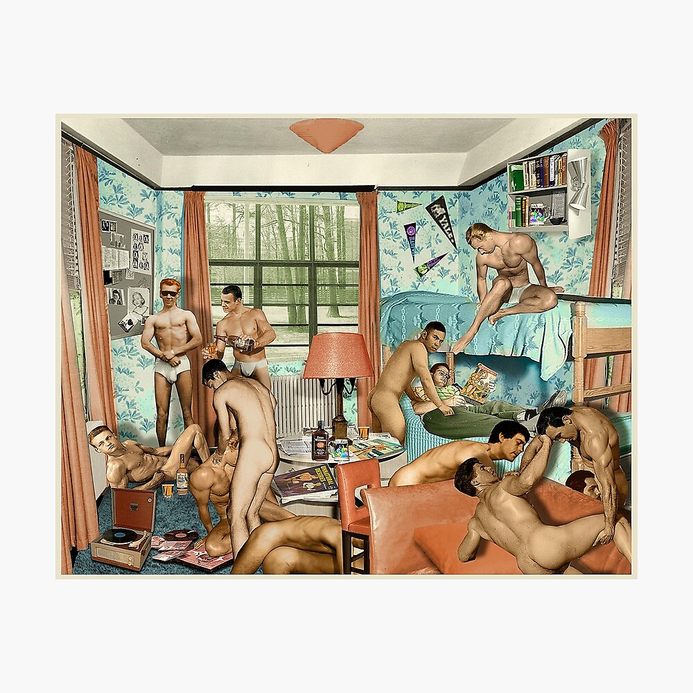 His First Gay Orgy Poster