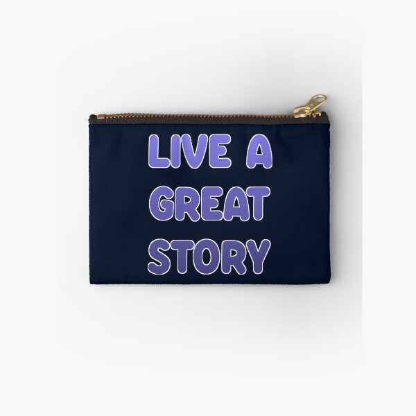 Item preview, Live A Great Story - Purple designed and sold by madtoyman.
