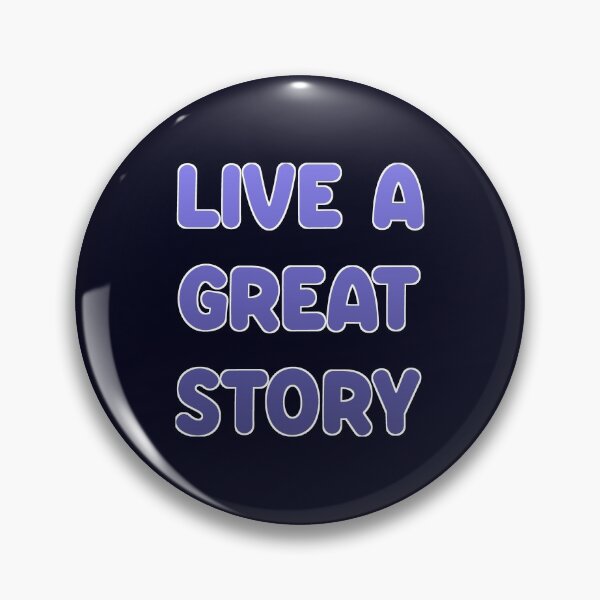 Item preview, Live A Great Story - Purple designed and sold by madtoyman.