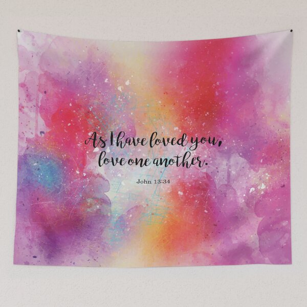 Item preview, As I have loved you, love one another.  John 13:34 designed and sold by StudioCitrine.