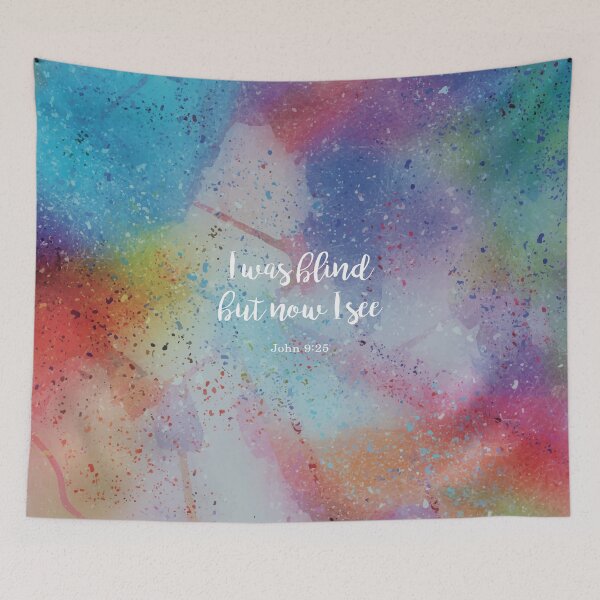 Item preview, I was blind but now I see. John 9:25 designed and sold by StudioCitrine.