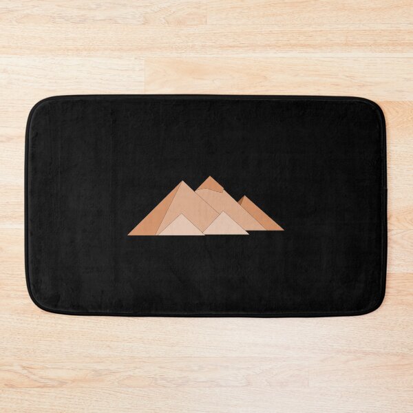 Item preview, Pyramids at Giza Necropolis Line Drawing designed and sold by mwcannon.