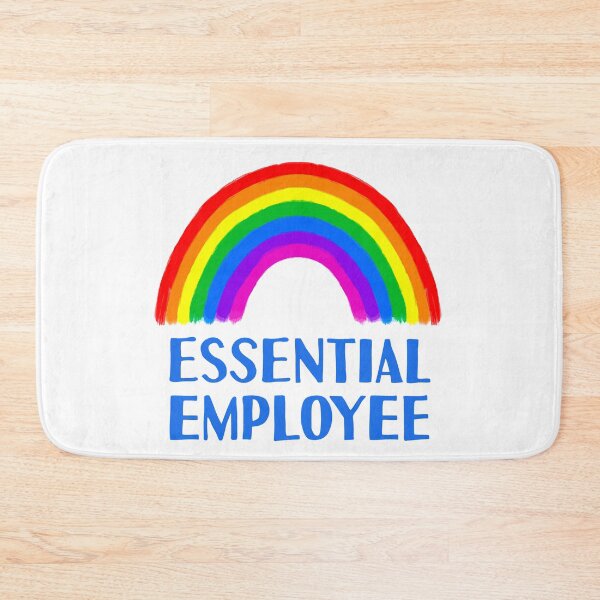 Item preview, Essential Employee Rainbow Quarantine | Social Distance Essential Employee designed and sold by MagicBoutique.
