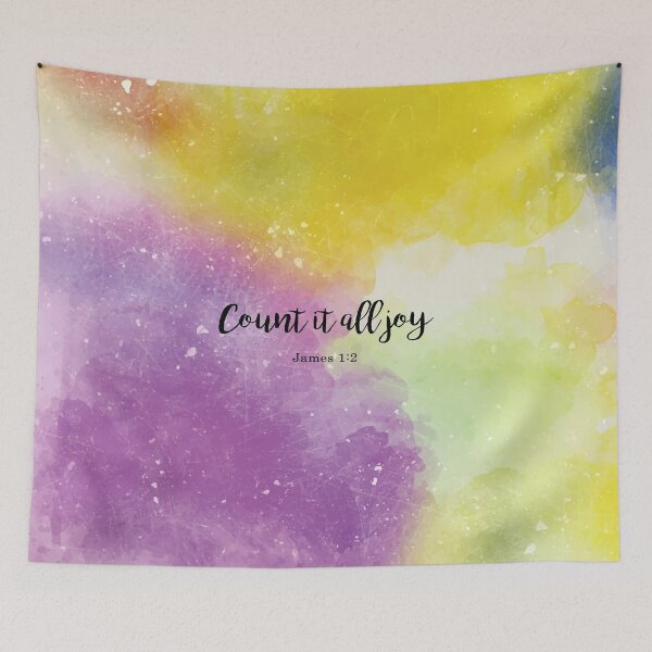 Item preview, Count it all joy, James 1:2 designed and sold by StudioCitrine.