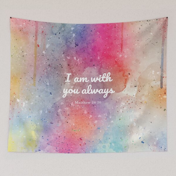 Item preview, I am with you always, Matthew 28:20 designed and sold by StudioCitrine.