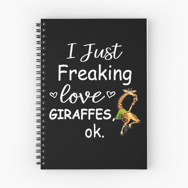 Item preview, I Just Freaking Love Giraffes Funny Giraffe designed and sold by Anushka-art.