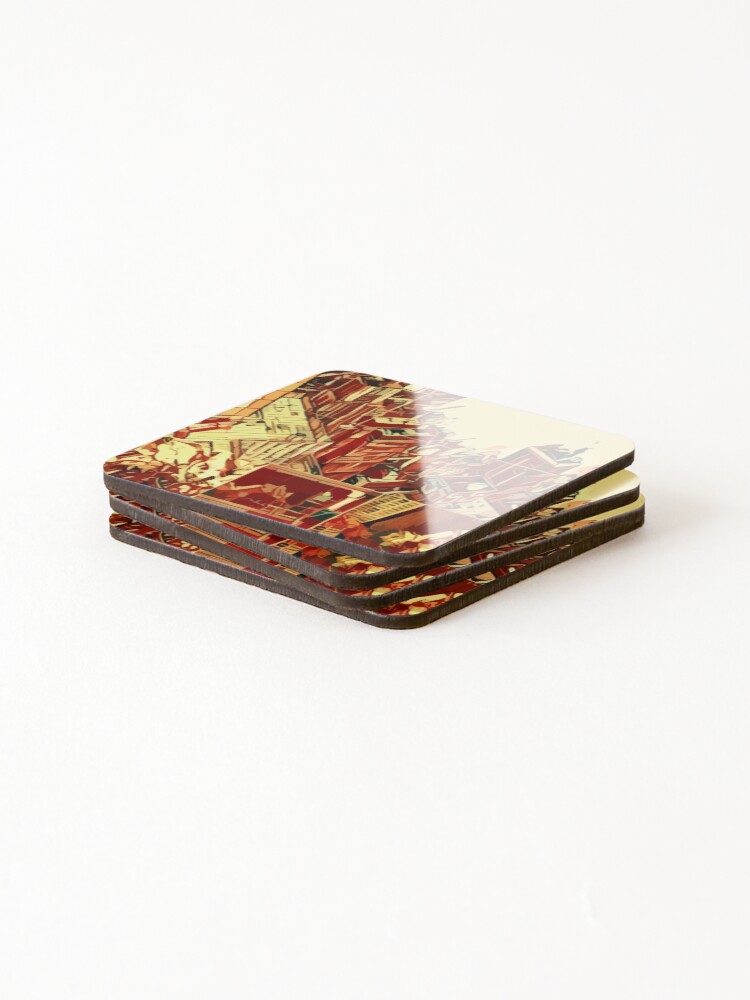 Thumbnail 4 of 5, Coasters (Set of 4), Explode designed and sold by bespired.