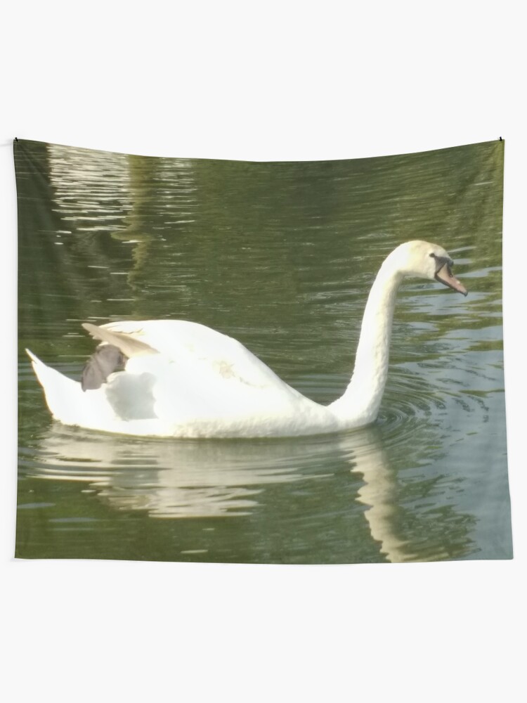 Alternate view of Merch #53 -- Swan - Shot 11 (Pearson Park) Tapestry