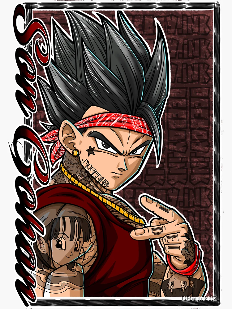 Goku Super Sayajin - InkStickers