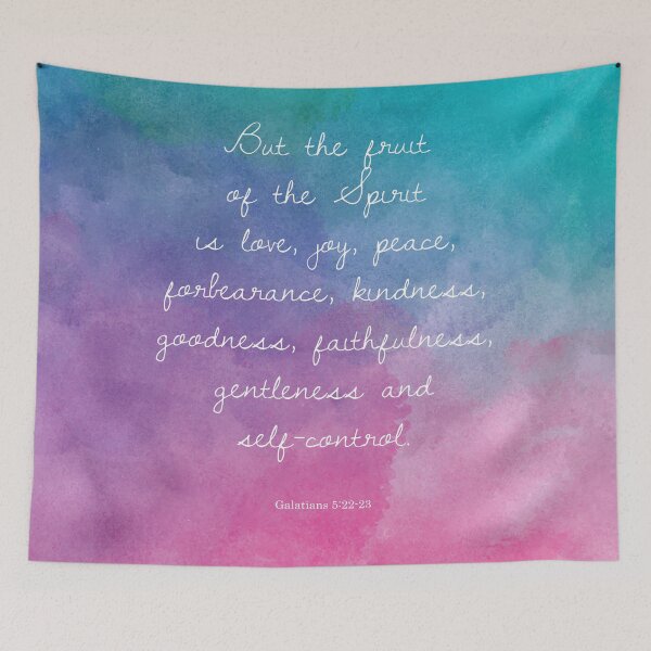 Item preview, Galatians 5:22-23, Fruit of the Spirit Bible Verse designed and sold by StudioCitrine.