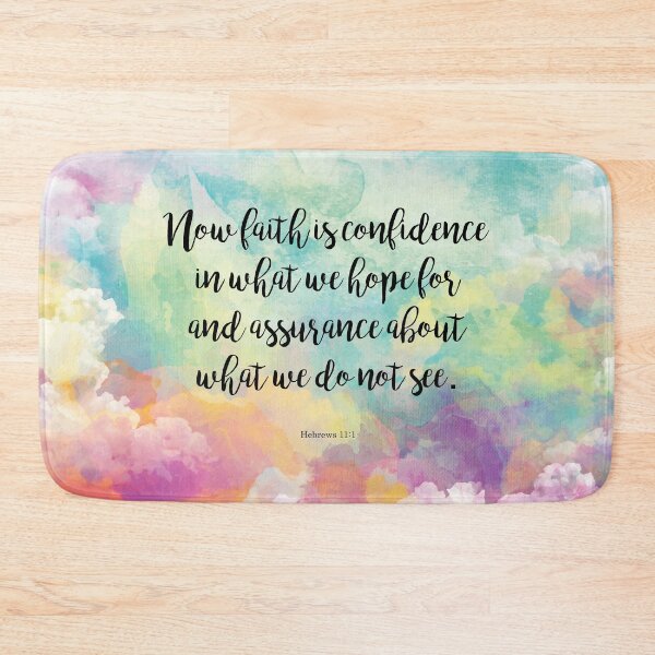 Item preview, Hebrews 11:1 Faith Bible Verse designed and sold by StudioCitrine.