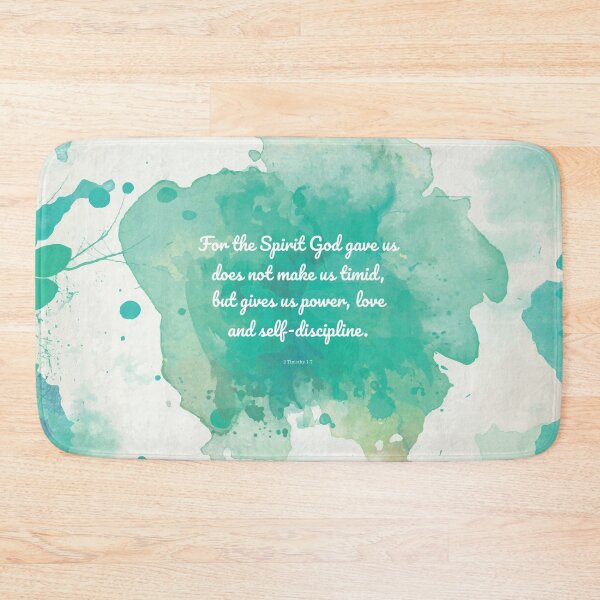 Item preview, 2 Timothy 1:7, Inspiring Scripture designed and sold by StudioCitrine.