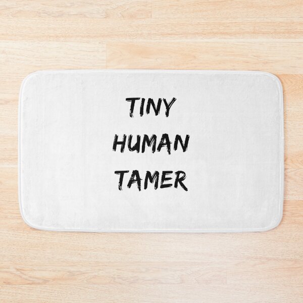 Item preview, Tiny Human Tamer Slim Fit T-Shirt designed and sold by Oussamamehenni.