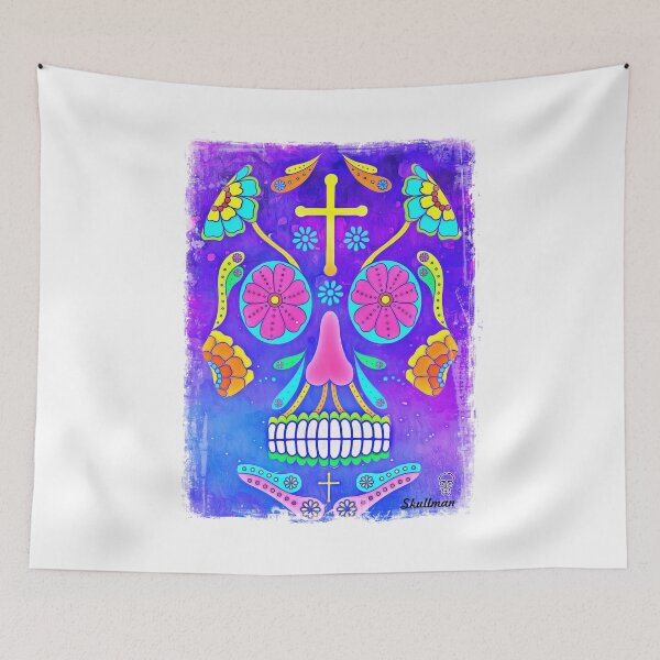 Item preview, Sugar Skull - Day of the Dead designed and sold by theSkullman.