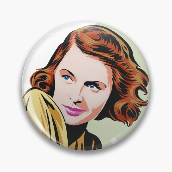 Item preview, Ingrid Bergman - An illustration by Paul Cemmick designed and sold by TIGERDAVER.