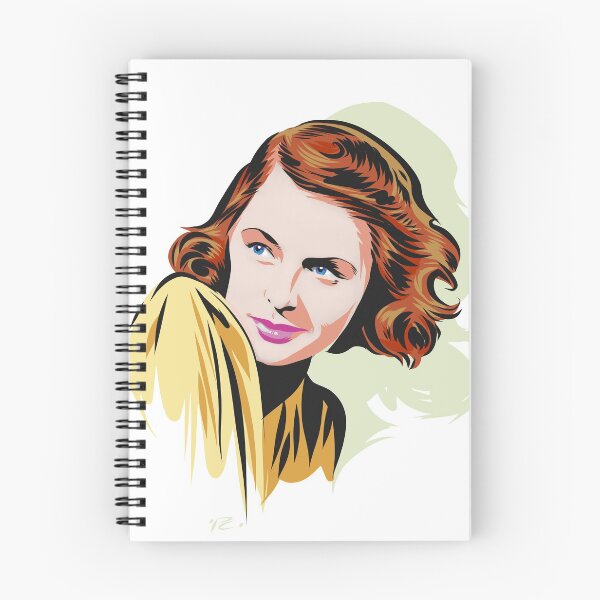 Item preview, Ingrid Bergman - An illustration by Paul Cemmick designed and sold by TIGERDAVER.