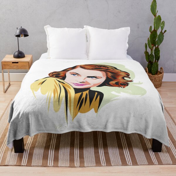 Item preview, Ingrid Bergman - An illustration by Paul Cemmick designed and sold by TIGERDAVER.