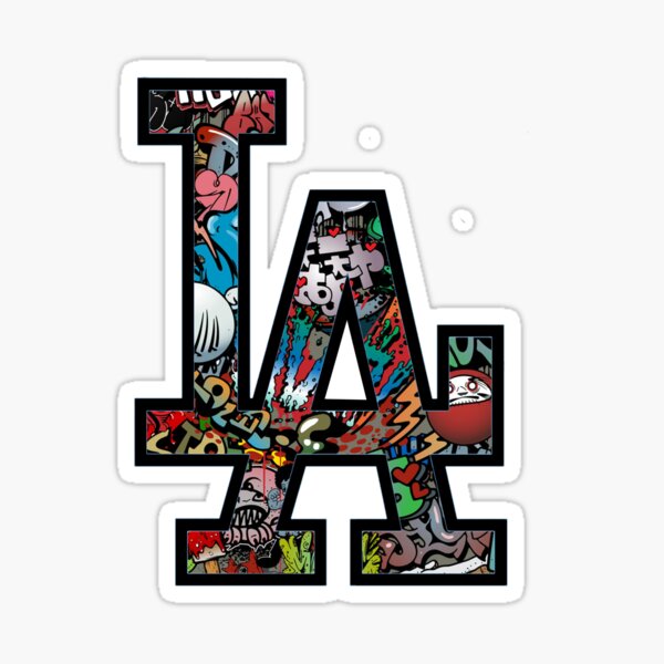 Los Angeles Graffiti Sticker
