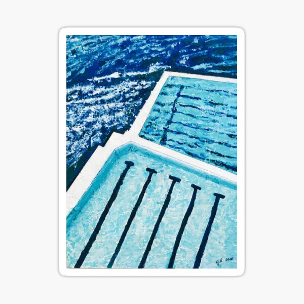 Item preview, Bondi -Icebergs  designed and sold by gillsart.