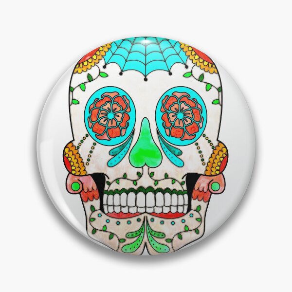 Item preview, Sugar Skull - Day of the Dead designed and sold by theSkullman.