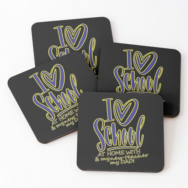 Item preview, I LOVE SCHOOL – AT HOME WITH MY NEW TEACHER – MY DAD! designed and sold by JOHNC1.