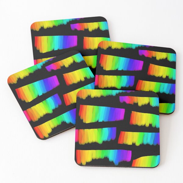 Item preview, Rainbow patches designed and sold by Melanie Jeyakkumar.