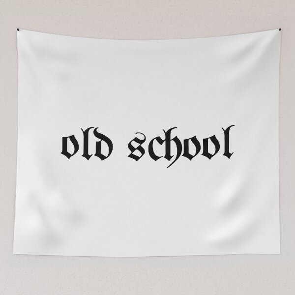 Item preview, Old School - Black designed and sold by Tee4Daily.