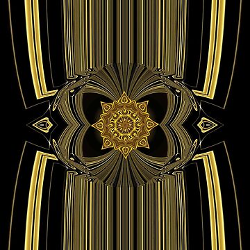 Artwork thumbnail, Golden Infinity by vkdezine