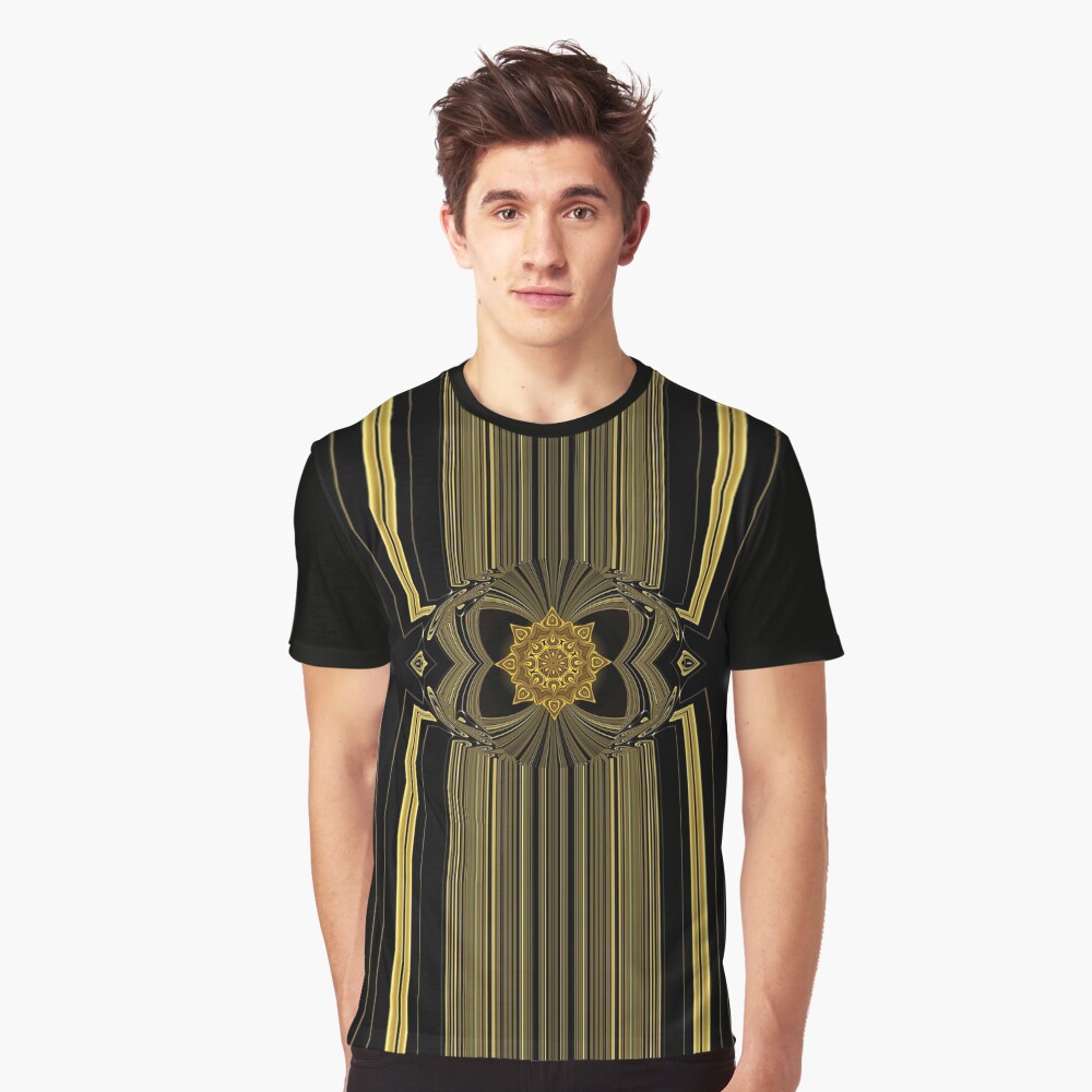 Golden Infinity Graphic T-Shirt