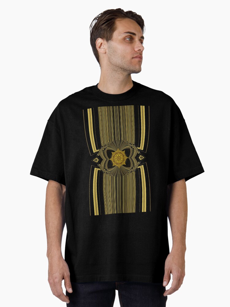 Thumbnail 2 of 7, Oversized T-Shirt, Golden Infinity designed and sold by vkdezine.