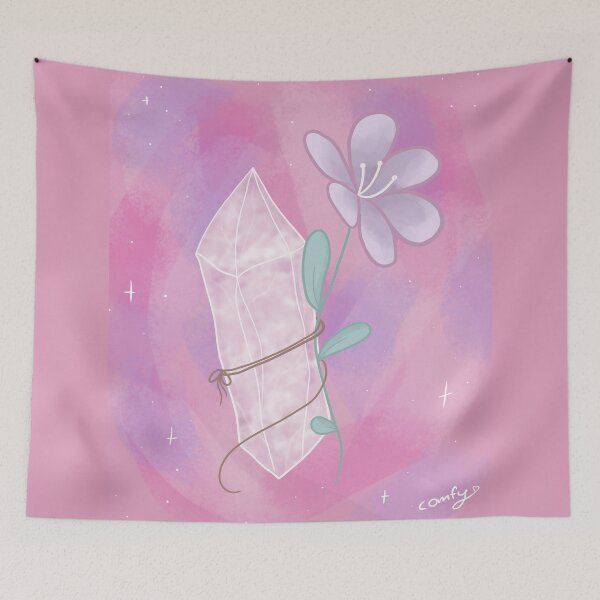 Item preview, Rose Quartz Crystal #1 designed and sold by Comfy-Creations.