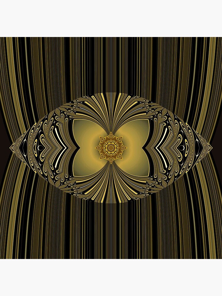 Golden Floral by vkdezine