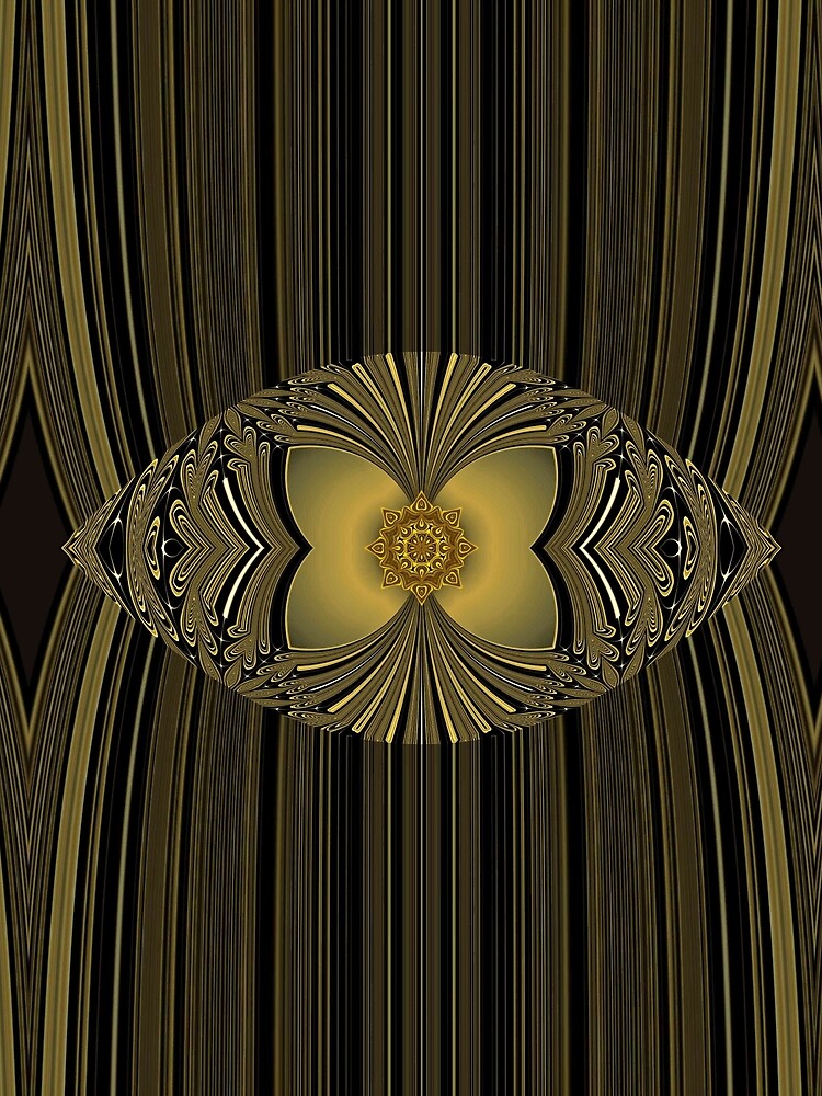 Golden Floral by vkdezine