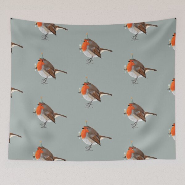 Item preview, Funny Introverted Moody Robin designed and sold by alfrescotree.