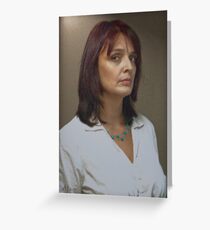 Portrait Greeting Card