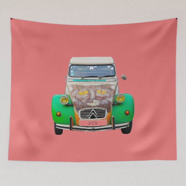 Item preview, La deux "chatvaux" verte designed and sold by MarieClaude1954.