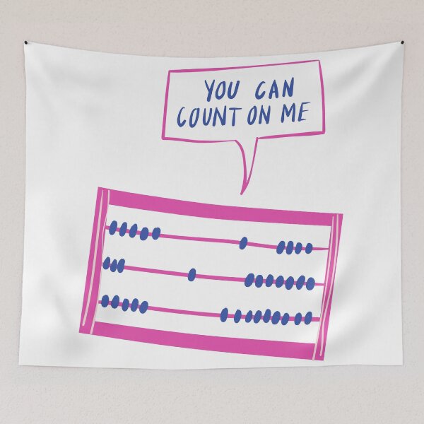 Item preview, Lover puns - you can count on me abacus math designed and sold by javes93.