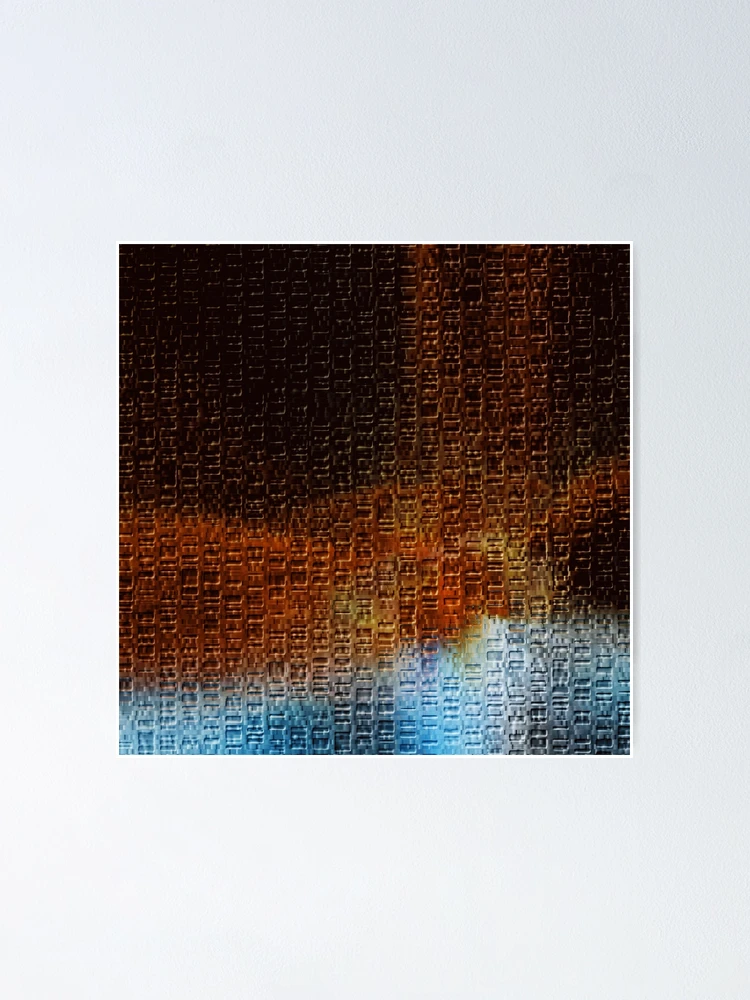Thumbnail 1 of 3, Poster, Color Abstract 3D Design Pattern designed and sold by Rostislav Bouda.