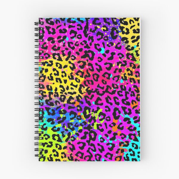 Aperçu de l'œuvre Scenecore Rainbow Leopard Print créée et vendue par SilentXScream.