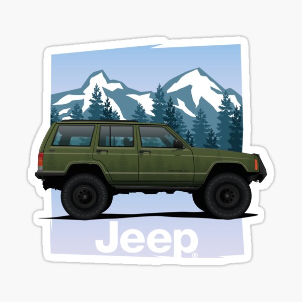 Jeep Cherokee Stickers Redbubble