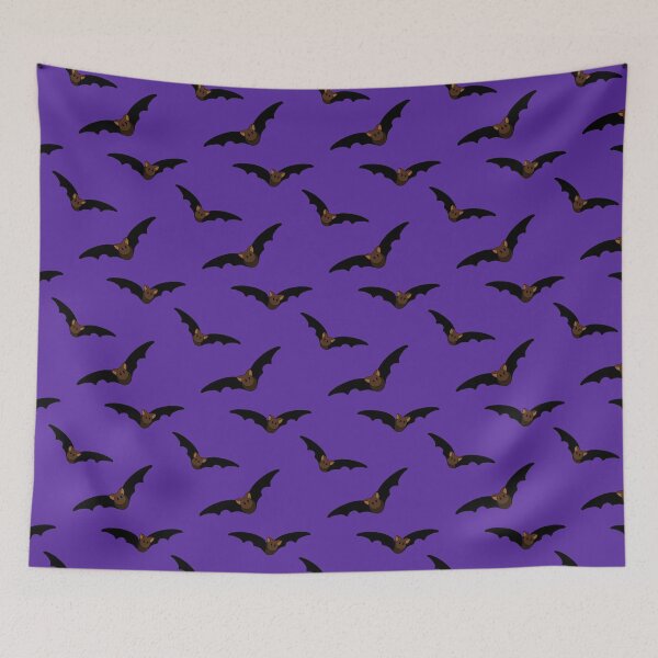 Item preview, Cute Bats - Pattern on Purple designed and sold by nutmegfairy.