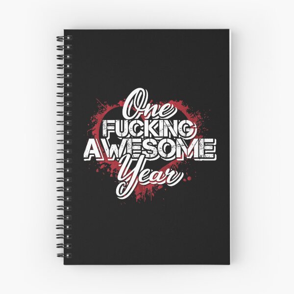 Item preview, One Fu$%&ing awesome year! designed and sold by Cutebutfunny.
