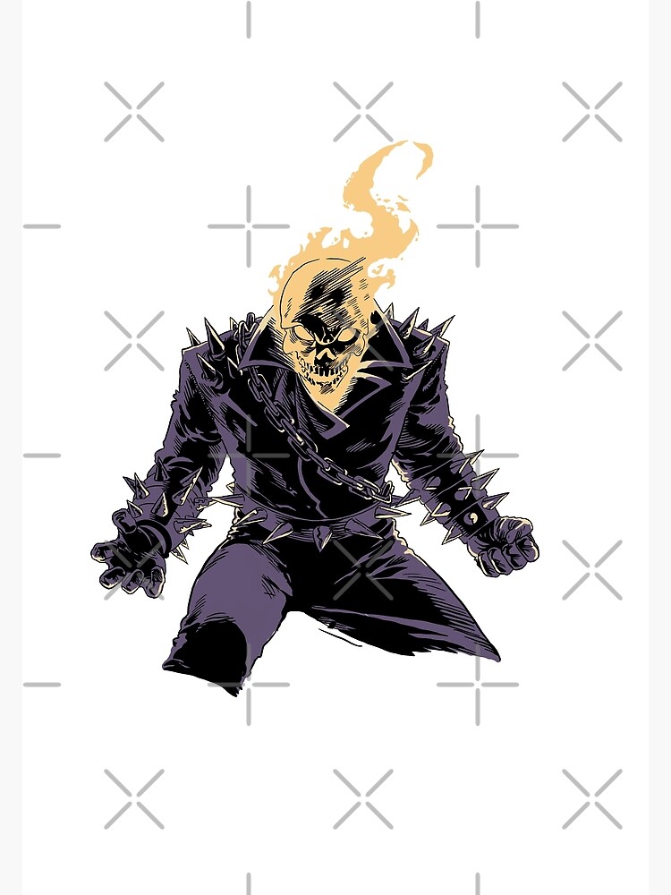 ghost rider - Paintology | Drawing App | Paint by Numbers
